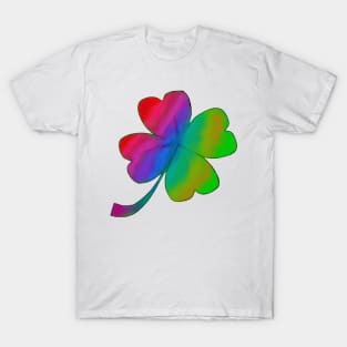 rainbow clover T-Shirt